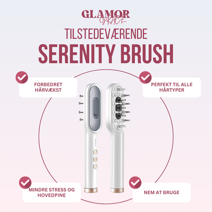 Serenity Brush | LED lys hårbørste